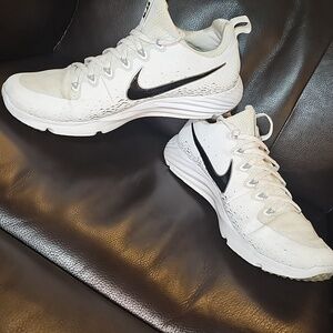 Nike Vapor Speed Turf White Metallic Silver Size 11 2017